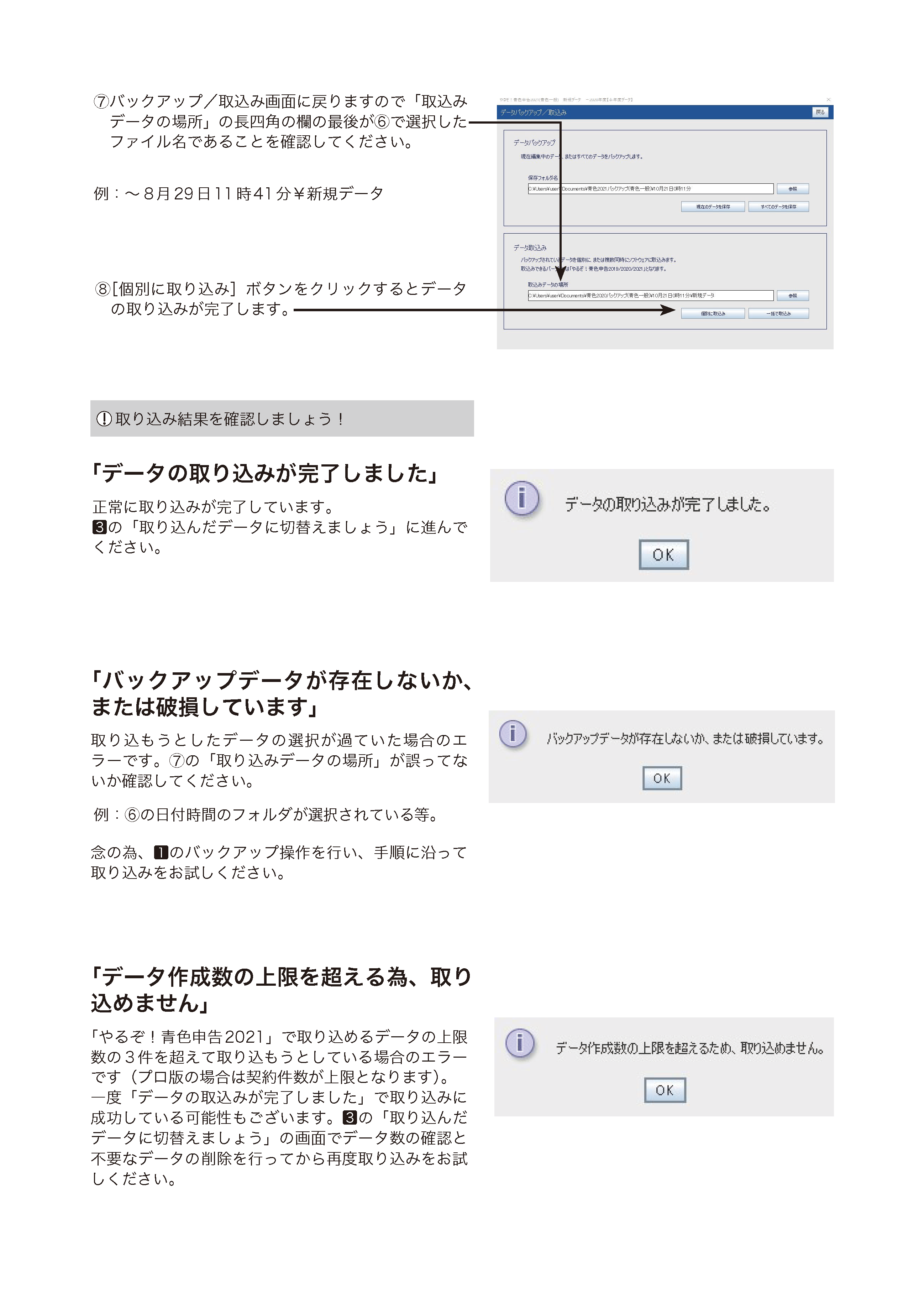 やるぞ 青色申告 確定申告21